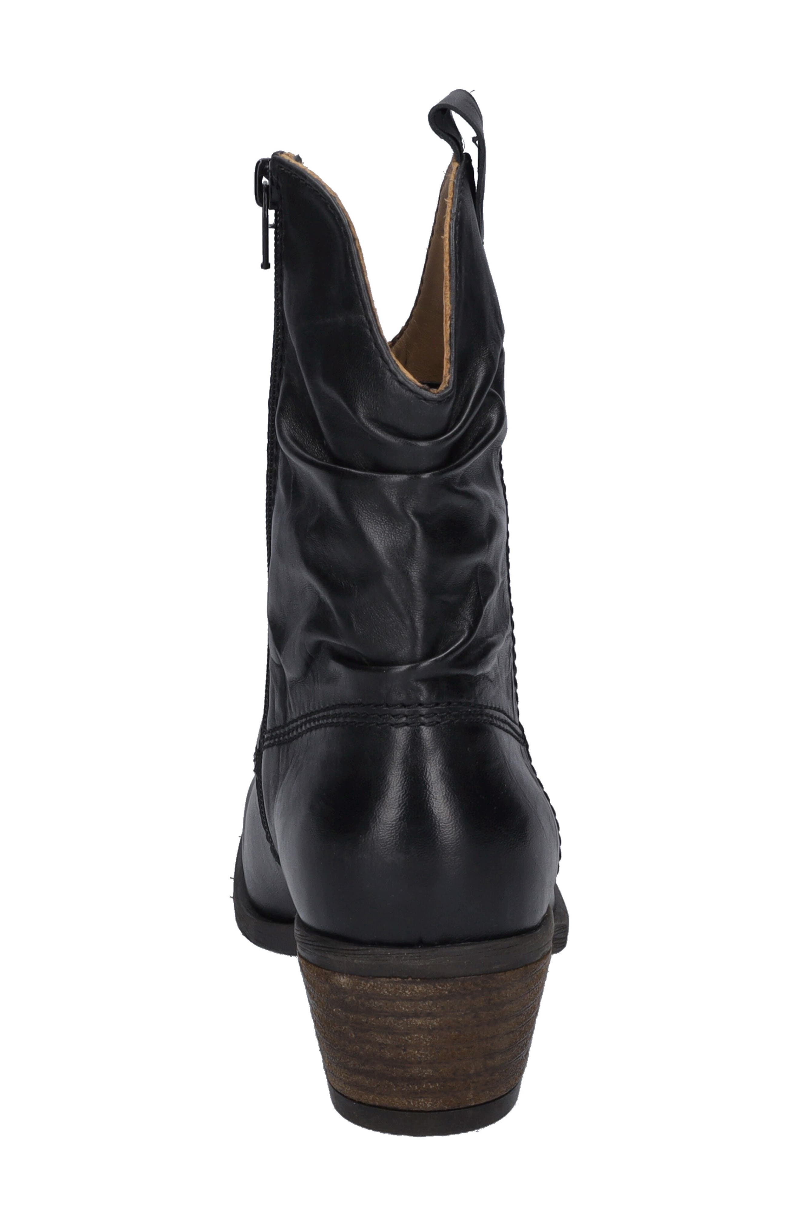 Josef Seibel Daphne Western Boot, Alternate, color, Black