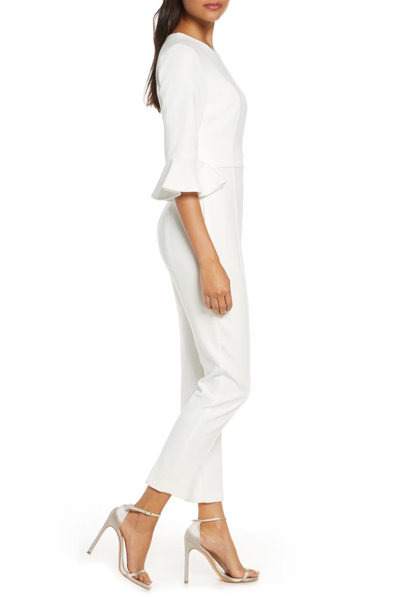 Brooklyn Jumpsuit, Alternate, color, PORCELAIN