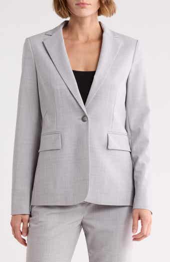 Theory Gabrielle One-Button Blazer