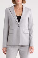 Theory Gabrielle One-Button Blazer