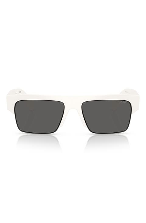55mm Rectangular Sunglasses