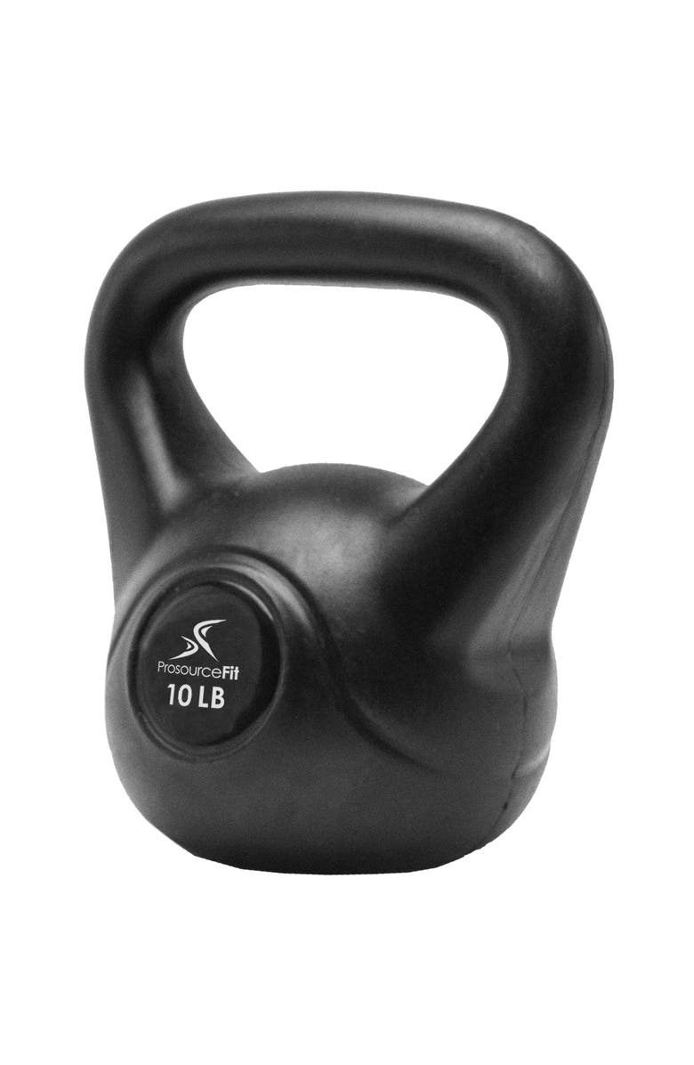 ProsourceFit Vinyl Kettlebell, Alternate, color, 10 Lb