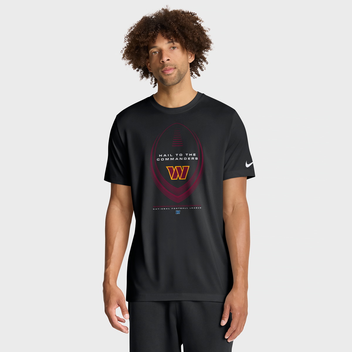 Nike Men's Nike Black Washington Commanders Legend Icon Dri-FIT T-Shirt ...