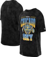New Era Men's New Era Black Chicago Sky Boxy Sport Classics Vintage Wash T-Shirt
