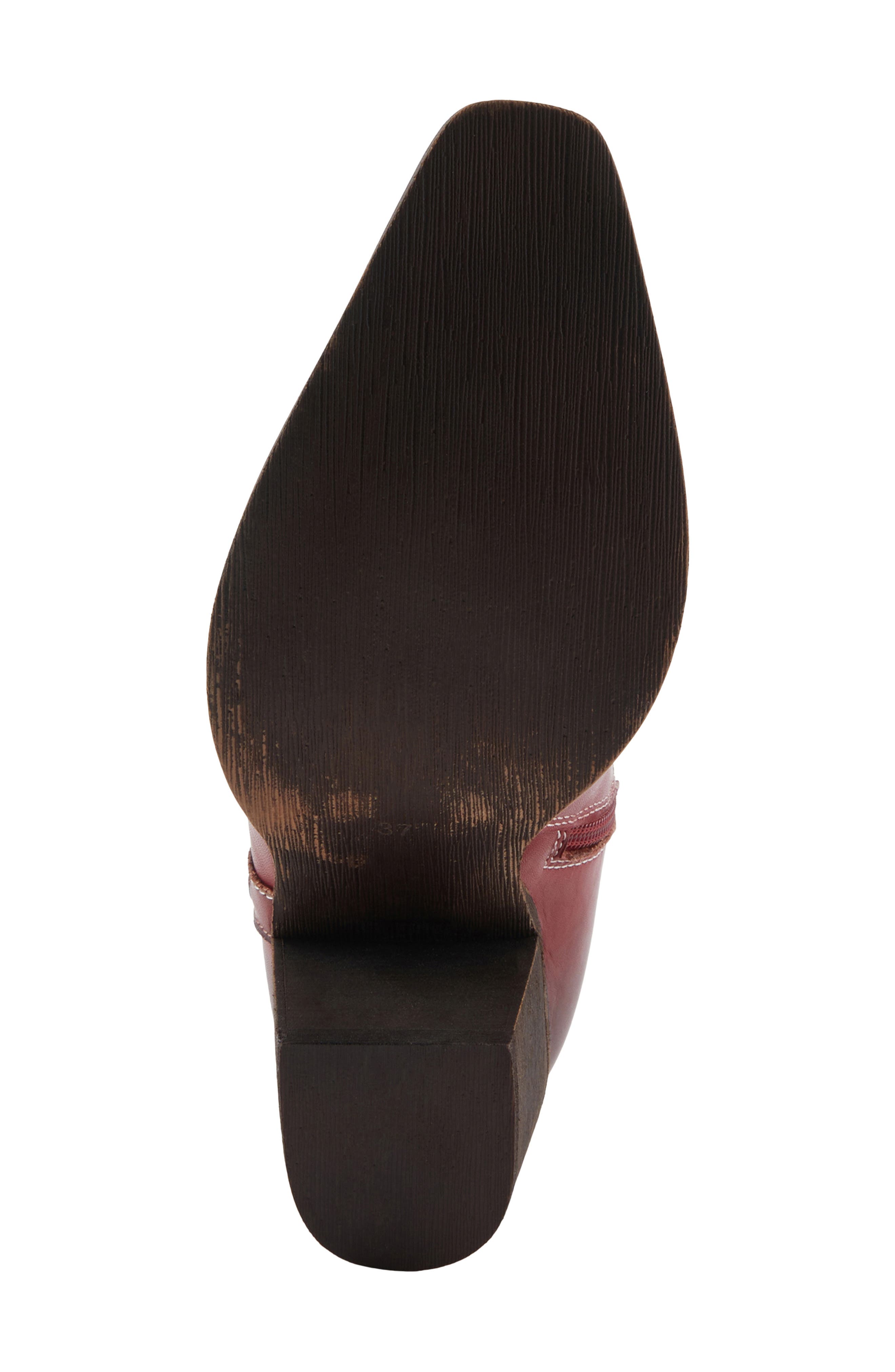 L'Artiste by Spring Step Cahoots Western Boot, Alternate, color, Dark Red Multi