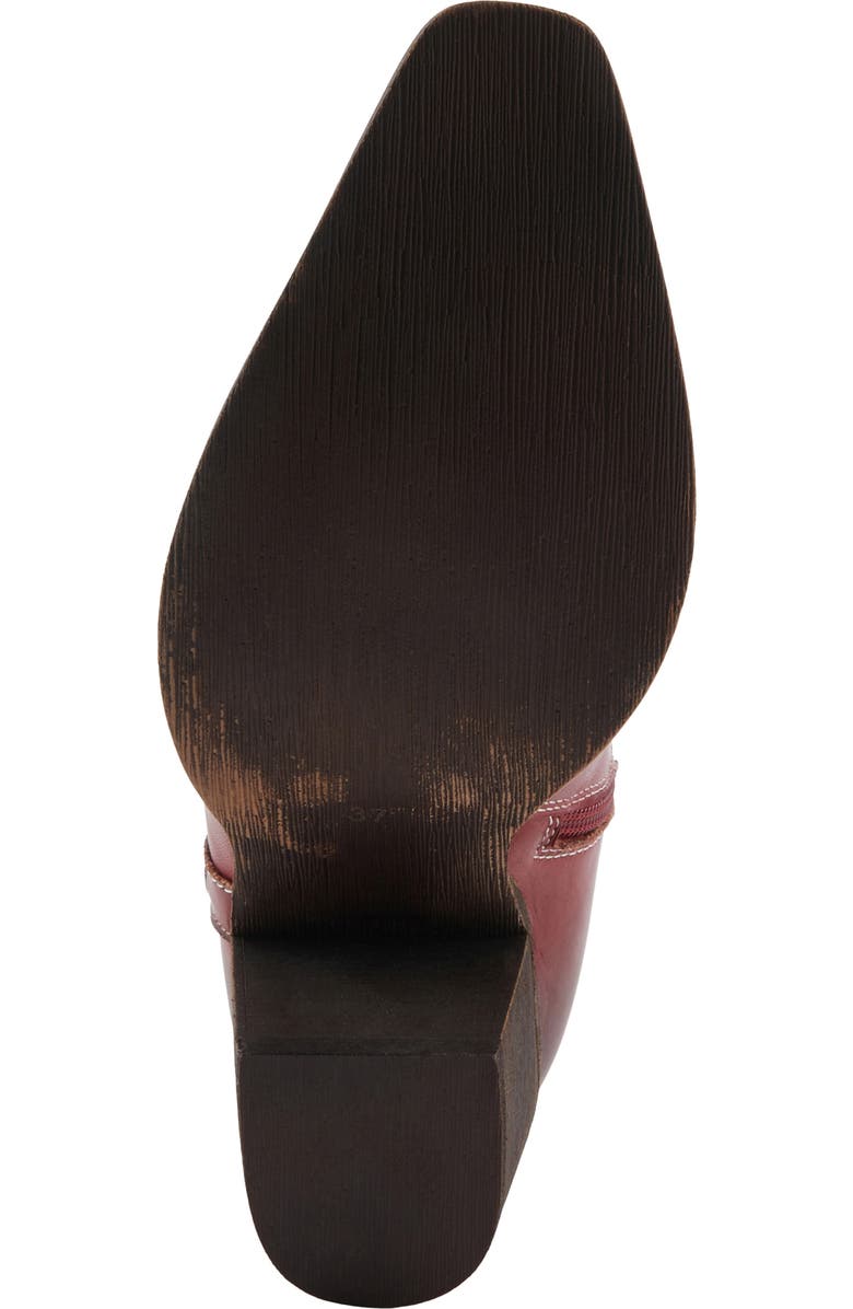 L'Artiste by Spring Step Cahoots Western Boot, Alternate, color, Dark Red Multi