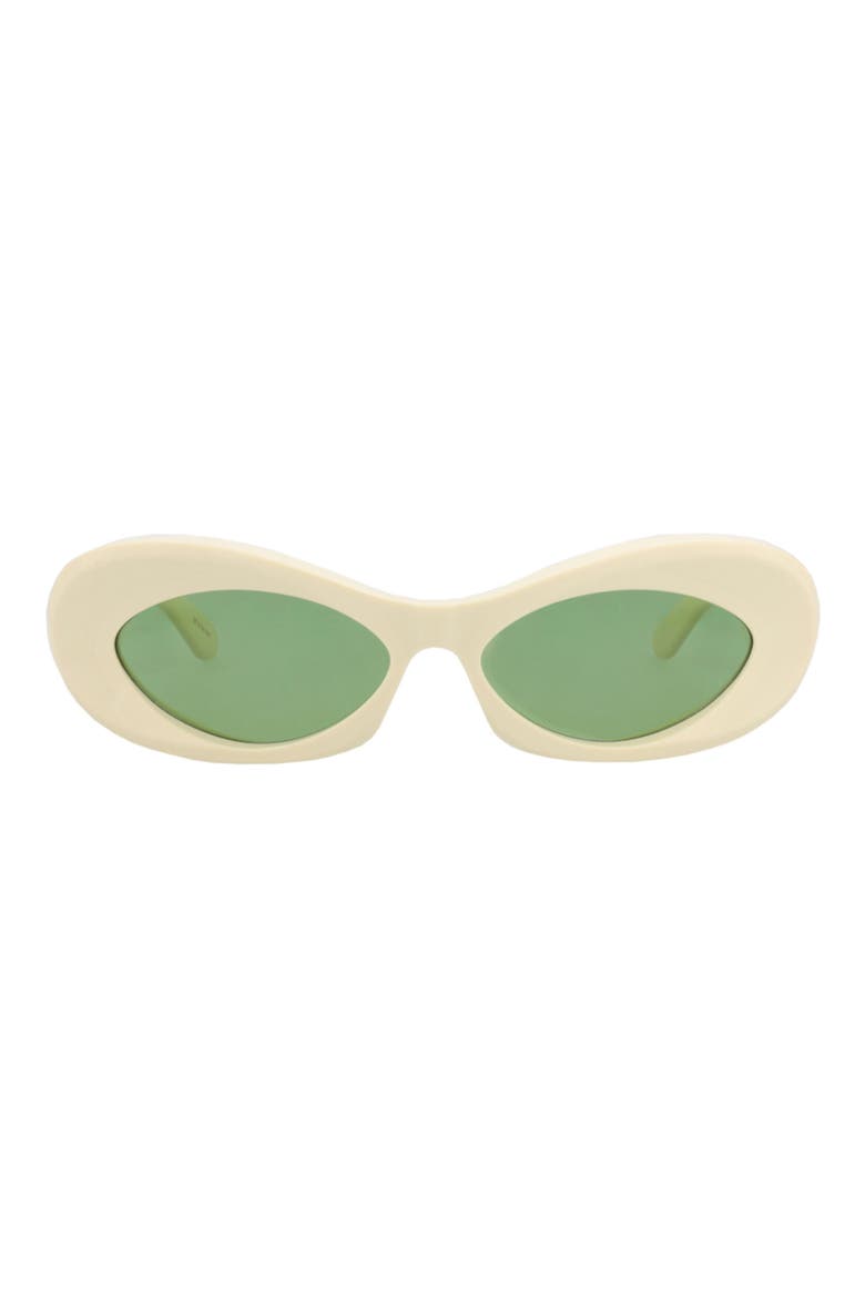 Sunglasses, Main, color, IVORY IVORY GREEN