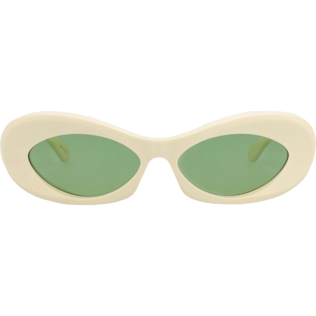 Valentino Sunglasses in Ivory Ivory Green at Nordstrom Rack