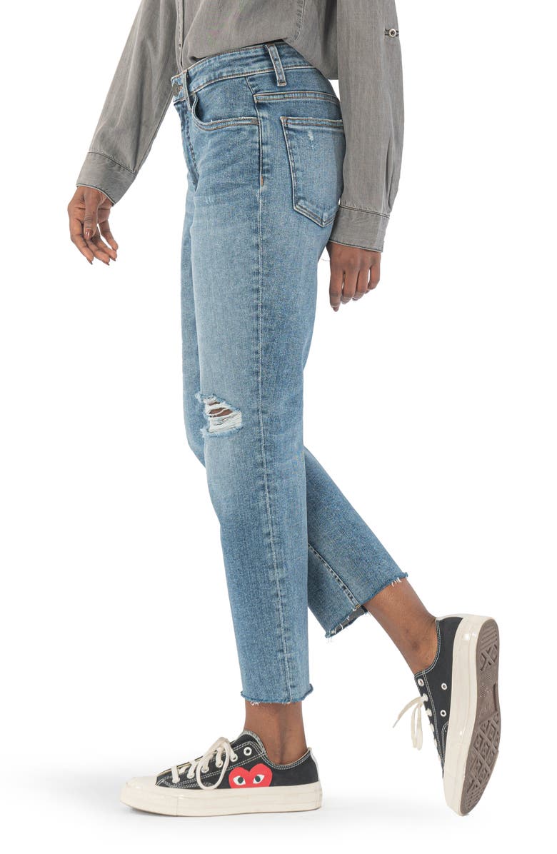 KUT from the Kloth Women's Rachel High Waist Fab Ab Mom Jeans, Alternate, color,