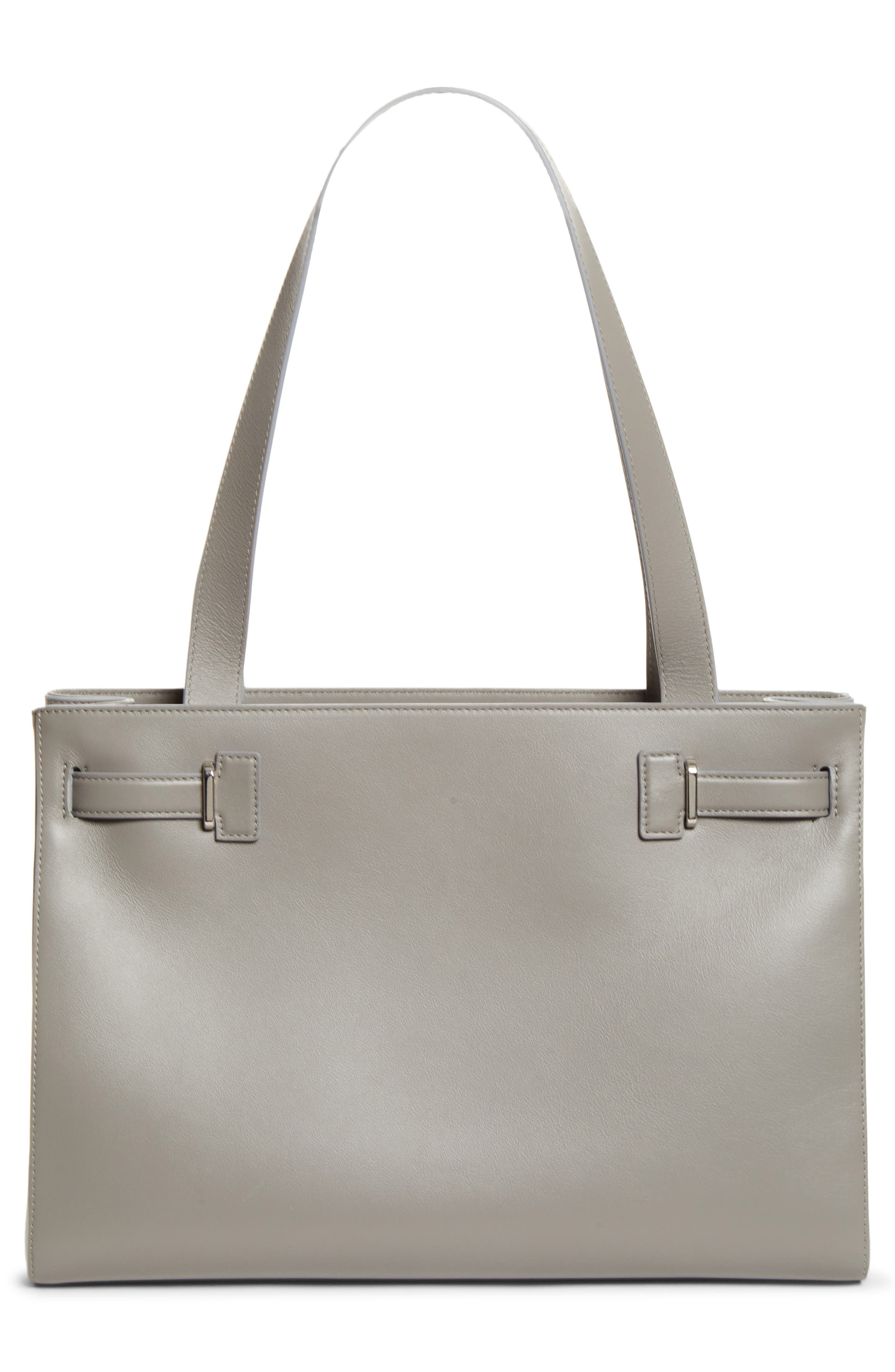 Small Tactical Leather East/West Tote, Alternate, color, I813 - PHANTOM GREY