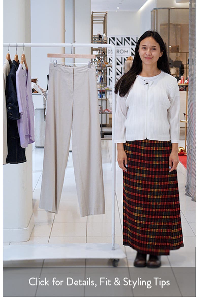 The Lennox Linen Blend Wide Leg Trousers video