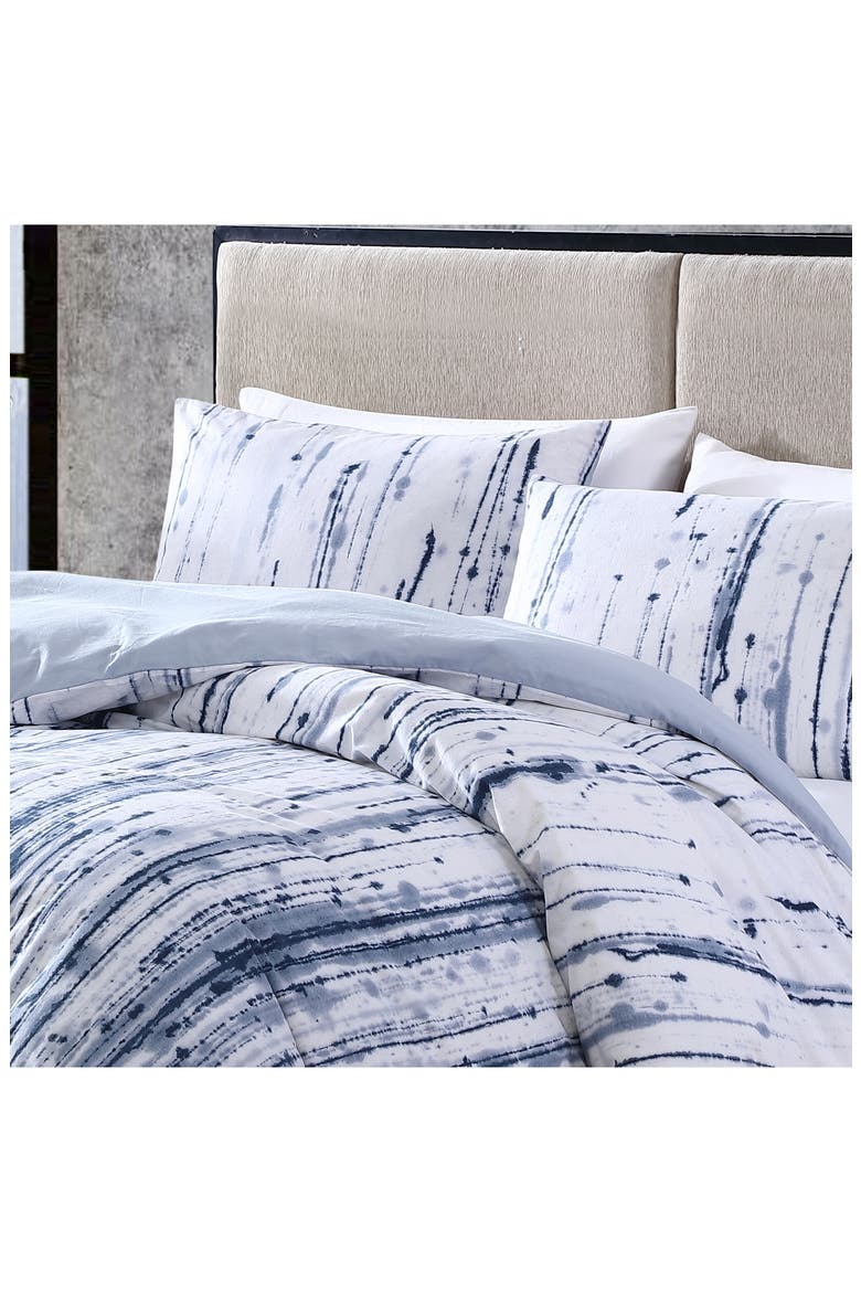 Sokal Cotton Comforter & Shams Set, Alternate, color, BLUE