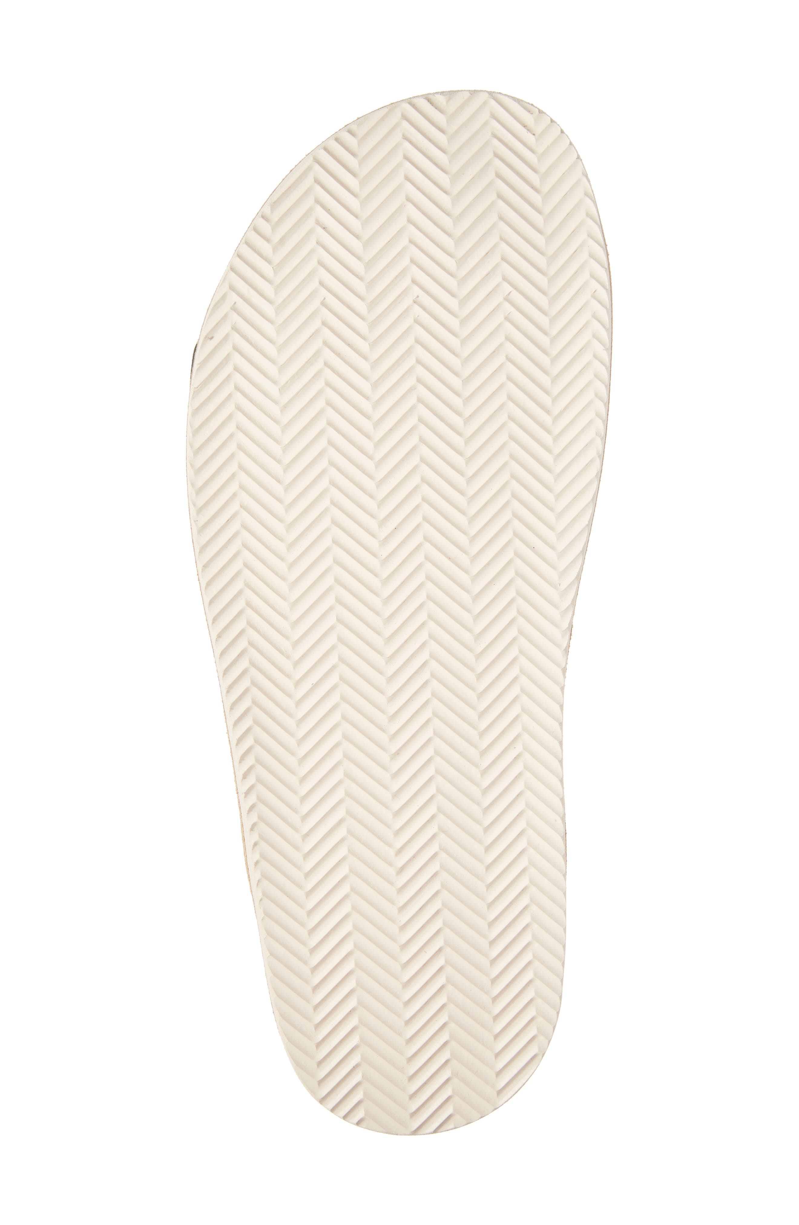 Brunello Cucinelli Double Strap Washed Suede Slide Sandal, Alternate, color, 