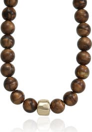 Ettika Chunky Reconstituted Stone Bead Necklace
