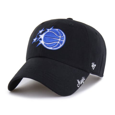 Women's '47  Black Orlando Magic Miata Clean Up Adjustable Hat