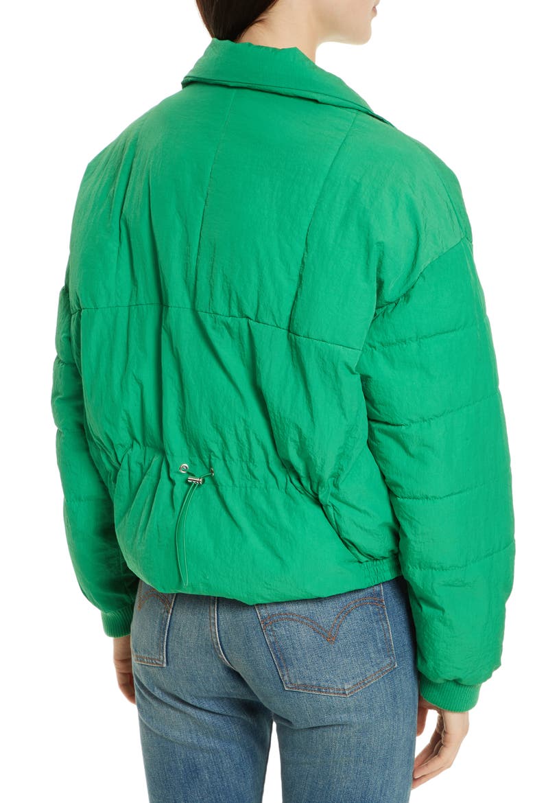 Cold Rush Puffer Jacket, Alternate, color, GREEN