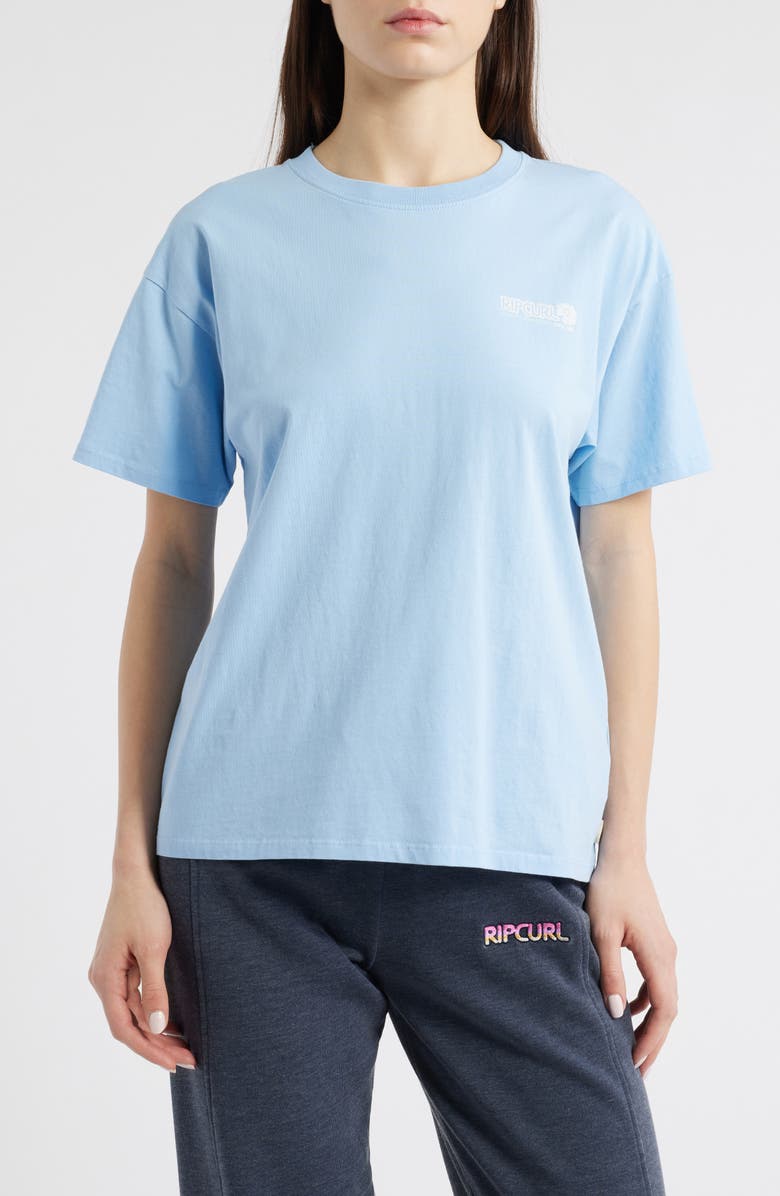 Rip Curl Ocean Tech Relaxed Graphic T-Shirt, Main, color, 