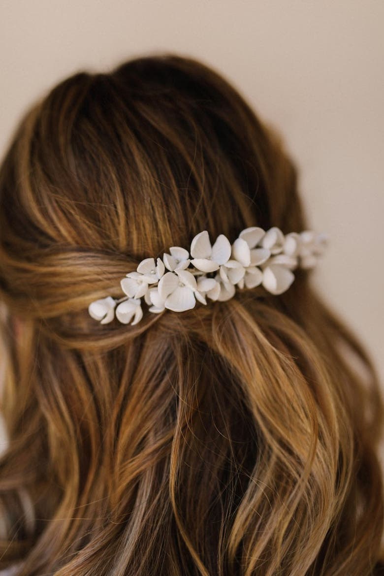 Jessa Bridal Comb, Alternate, color, Silver