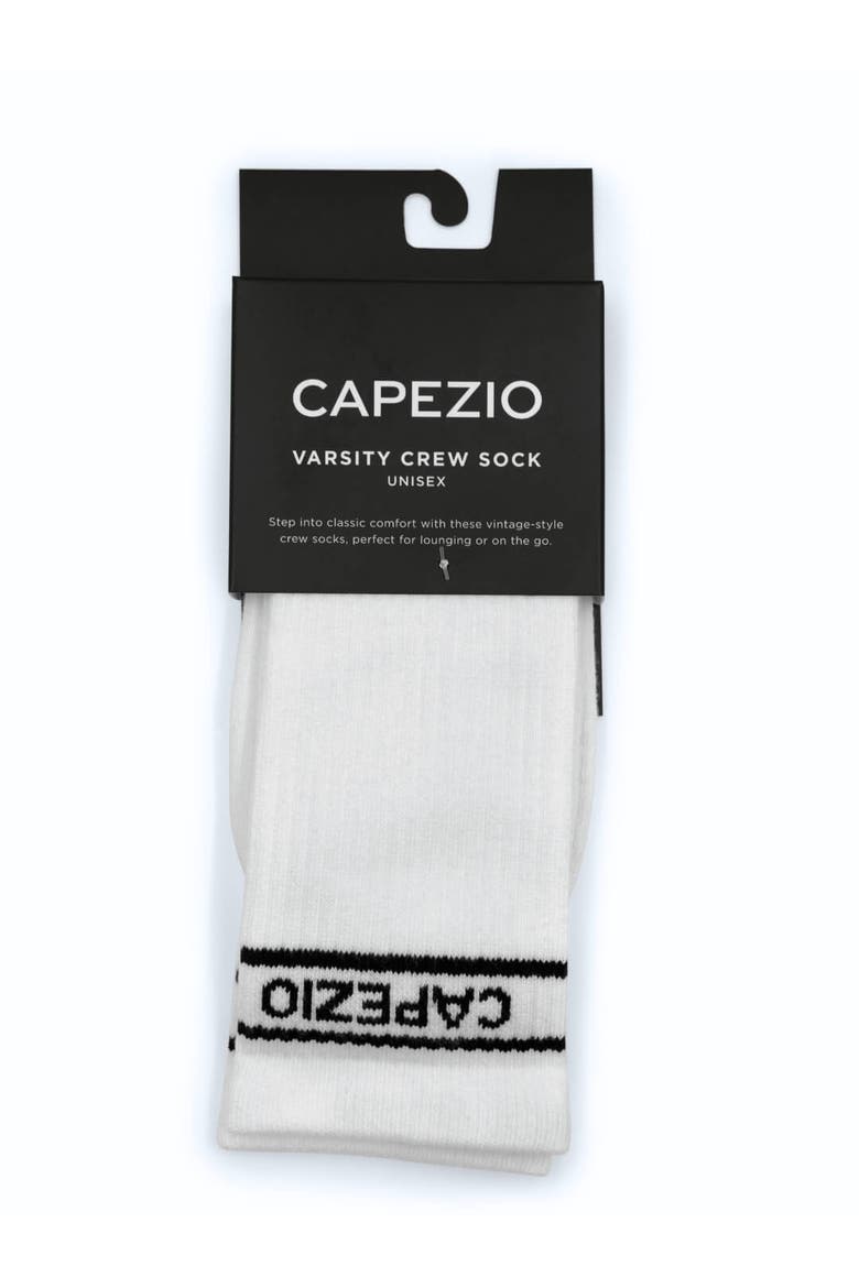 Varsity Crew Sock, Alternate, color, white