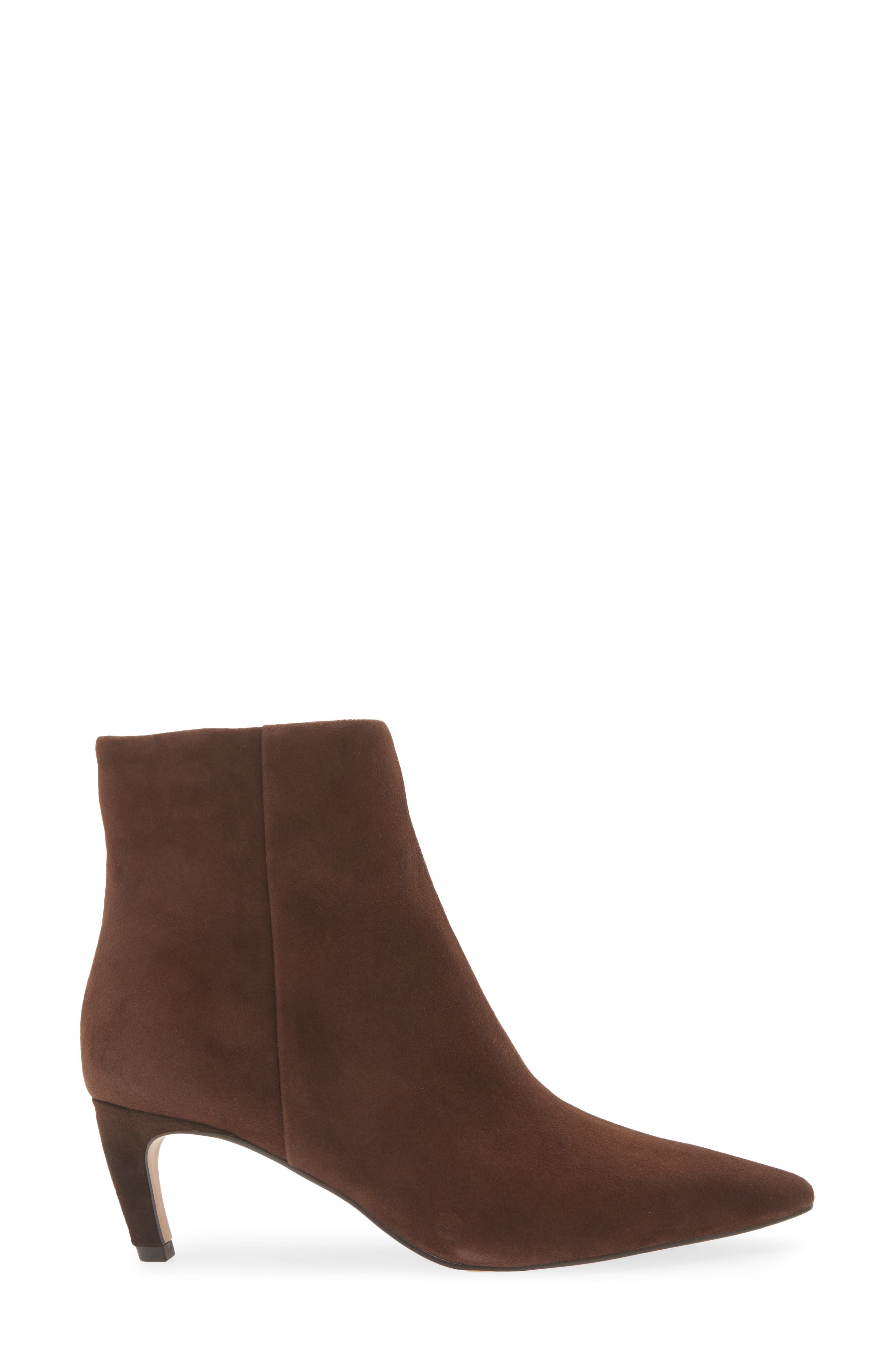Quinley Leather Bootie, Alternate, color, BROWNIE SUEDE
