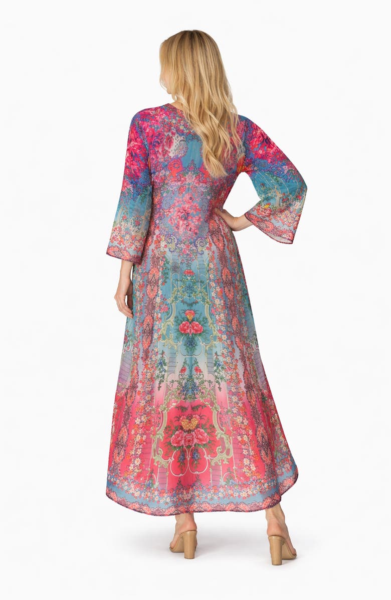 RANEES Floral High Low Cover-Up, Alternate, color, Pink