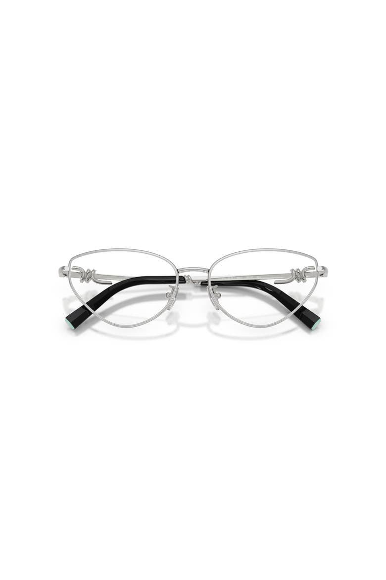 56mm Cat Eye optical glasses, Alternate, color, Silver