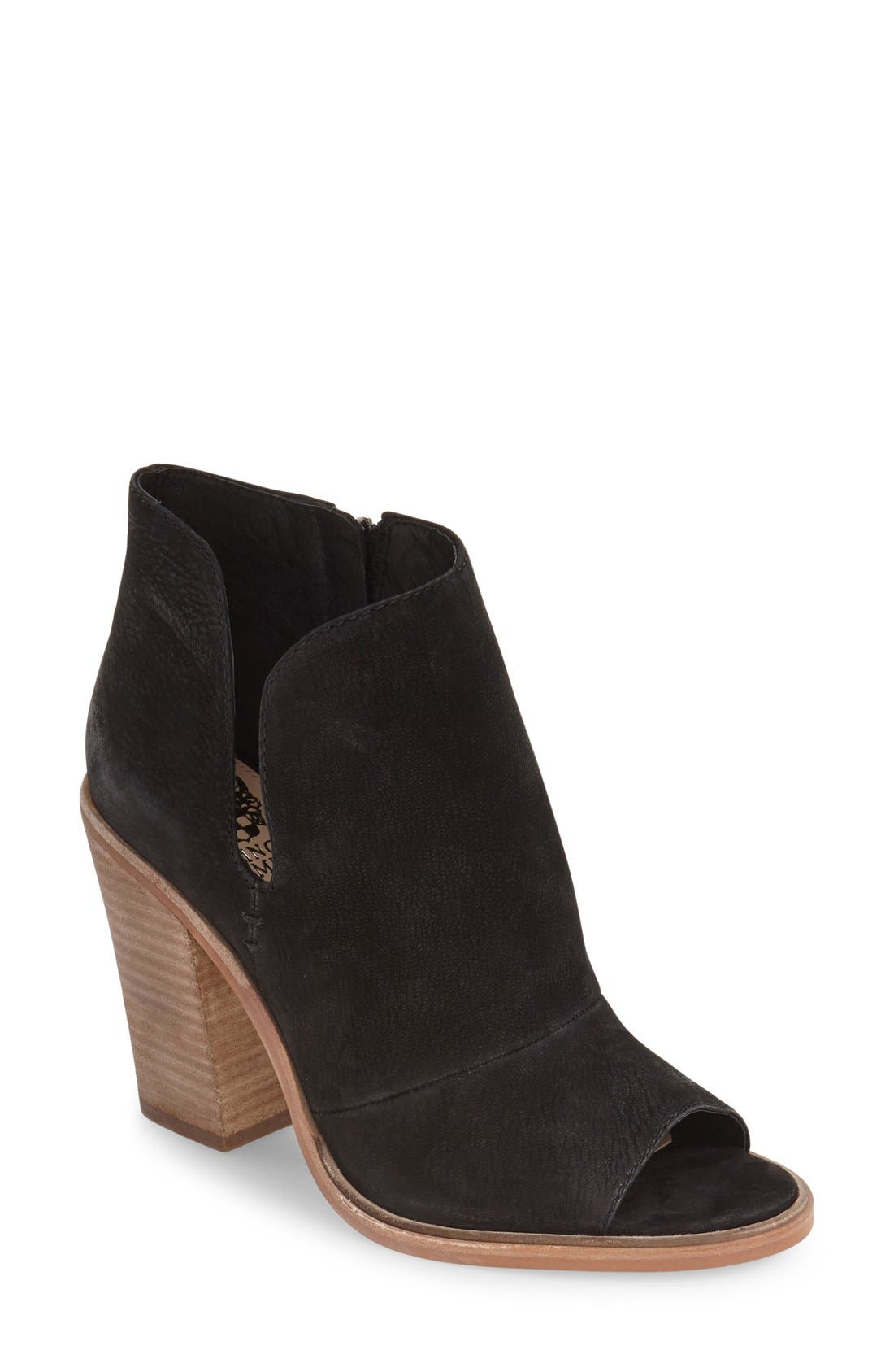 Vince Camuto 'Katleen' Peep Toe Bootie, Main, color, 