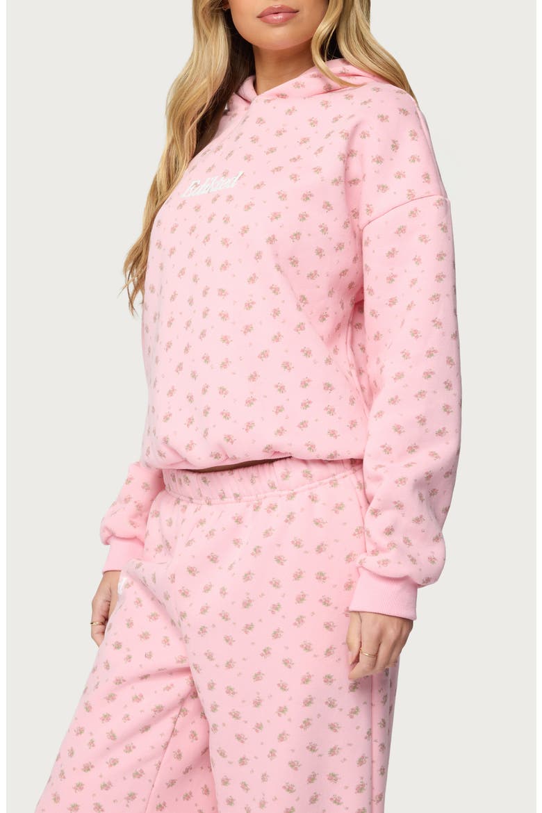 Flower Power Hoodie, Alternate, color, LIGHT-PINK