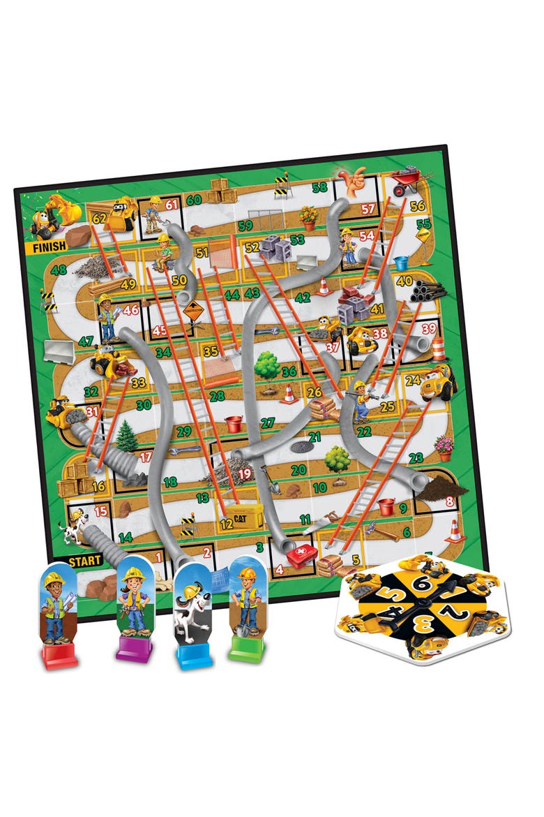 CAT Slides & Ladders Game, Alternate, color, Multicolor