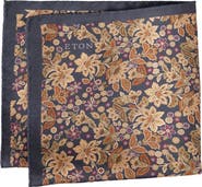 Eton Floral Silk Pocket Square