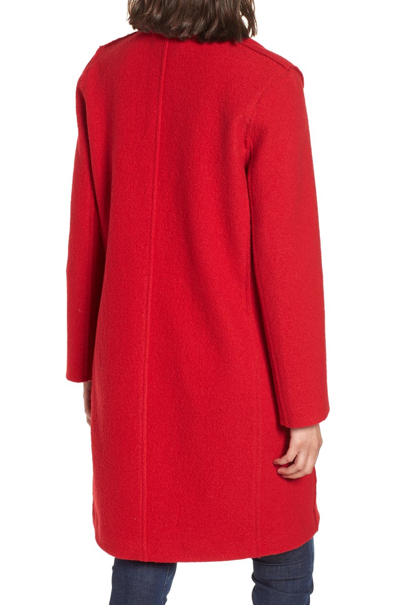 J.Crew Olga Boiled Wool Topcoat, Alternate, color, 