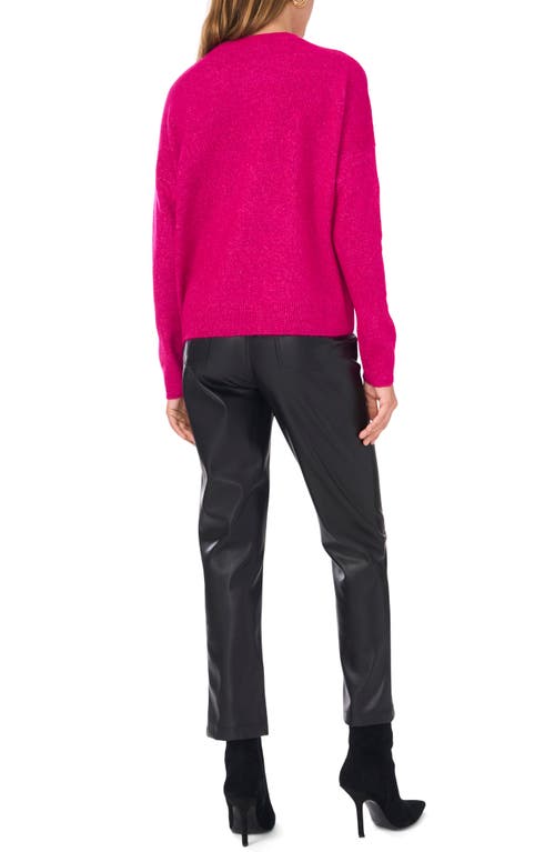 Vince Camuto Cropped Crewneck Sweater In Euphoria
