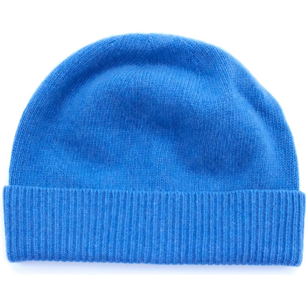 Portolano Cashmere Beanie In Blue
