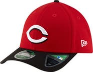 New Era Men's New Era  Red Cincinnati Reds Player Replica 39THIRTY M-Crown Flex Hat