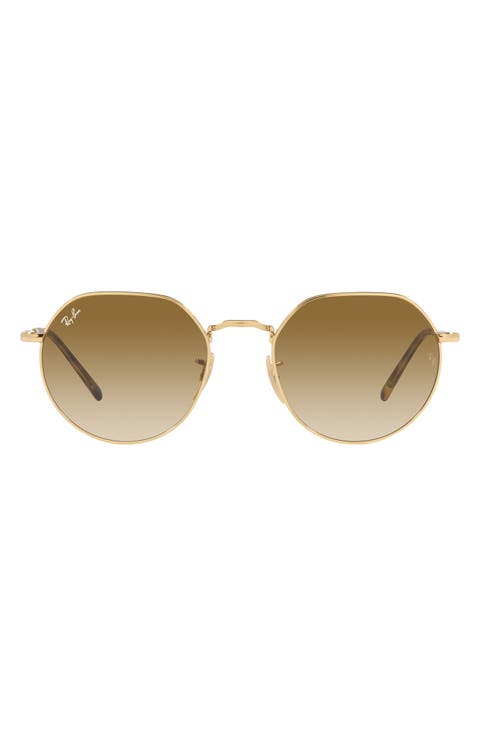 Jack 55mm Irregular Sunglasses