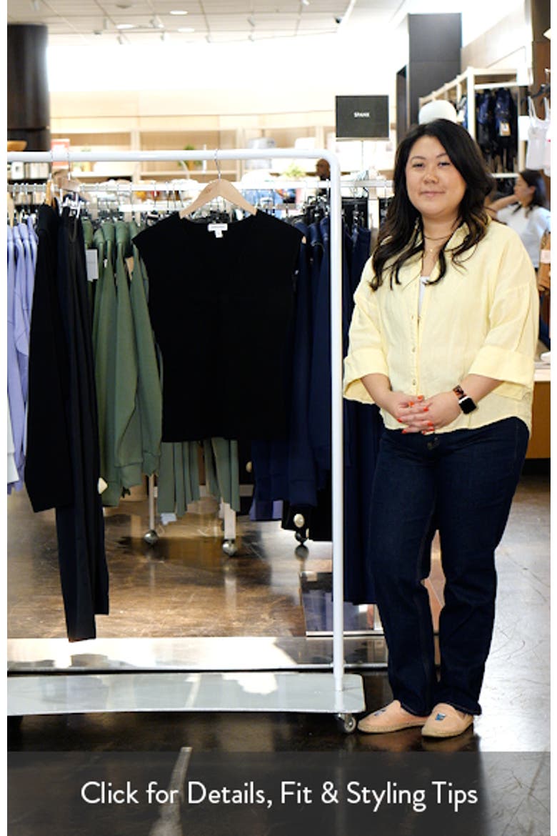 Sleeveless Twist Front Sweater video