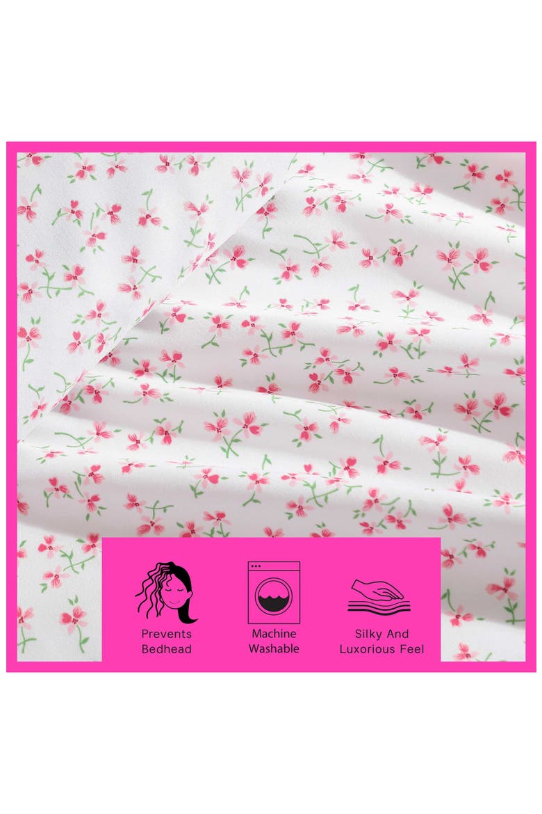 Ballet Bows Sheet Set, Alternate, color, OPEN LIGNT PINK