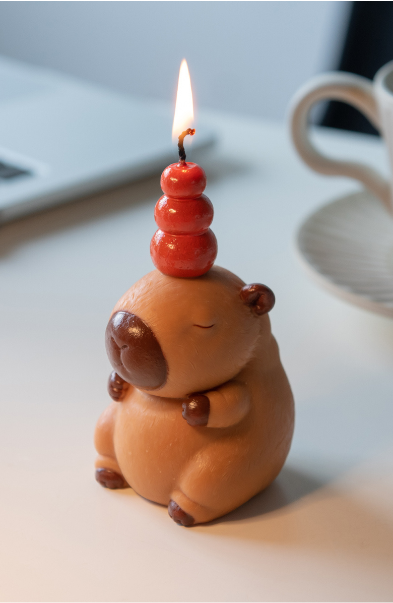 Southlake gifts Capybara Scented Aromatherapy Candle, Alternate, color, NO COLOR