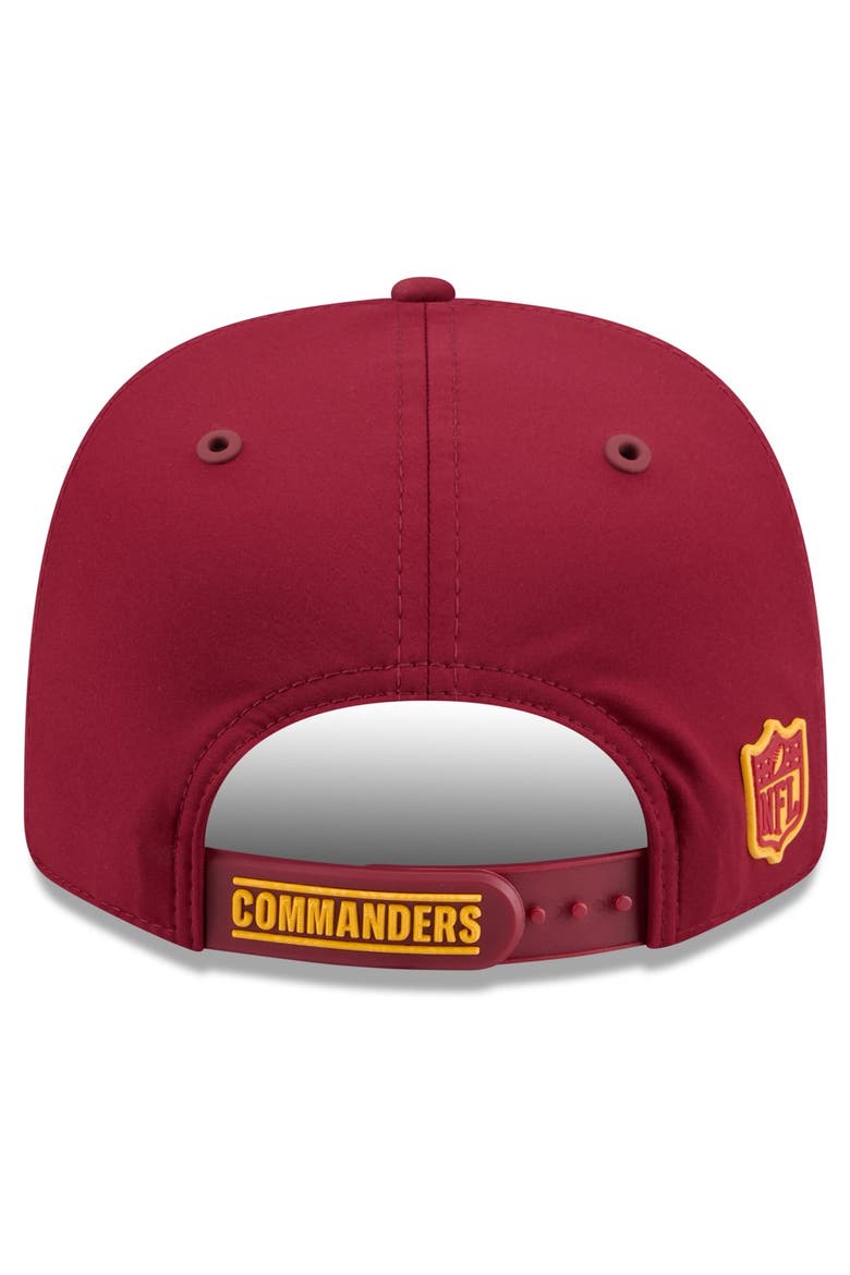 Men's New Era Burgundy Washington Commanders 2026 Sideline 9SEVENTY Adjustable Hat, Alternate, color, Burgundy