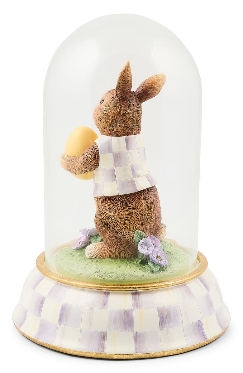 MACKENZIE CHILDS Pansy Party Bunny Cloche, Alternate, color, Purple