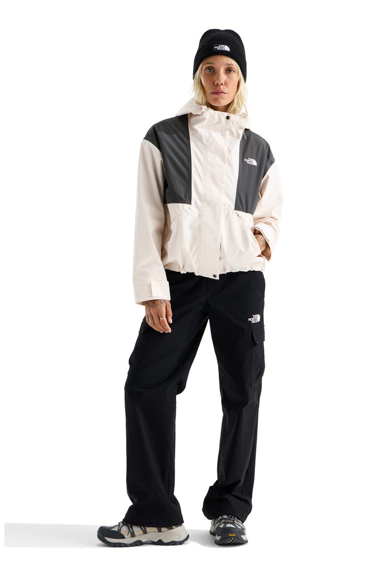 Reign On 2.0 Waterproof Hooded Jacket, Alternate, color, WHITE DUNE/ ANTHRACITE GREY