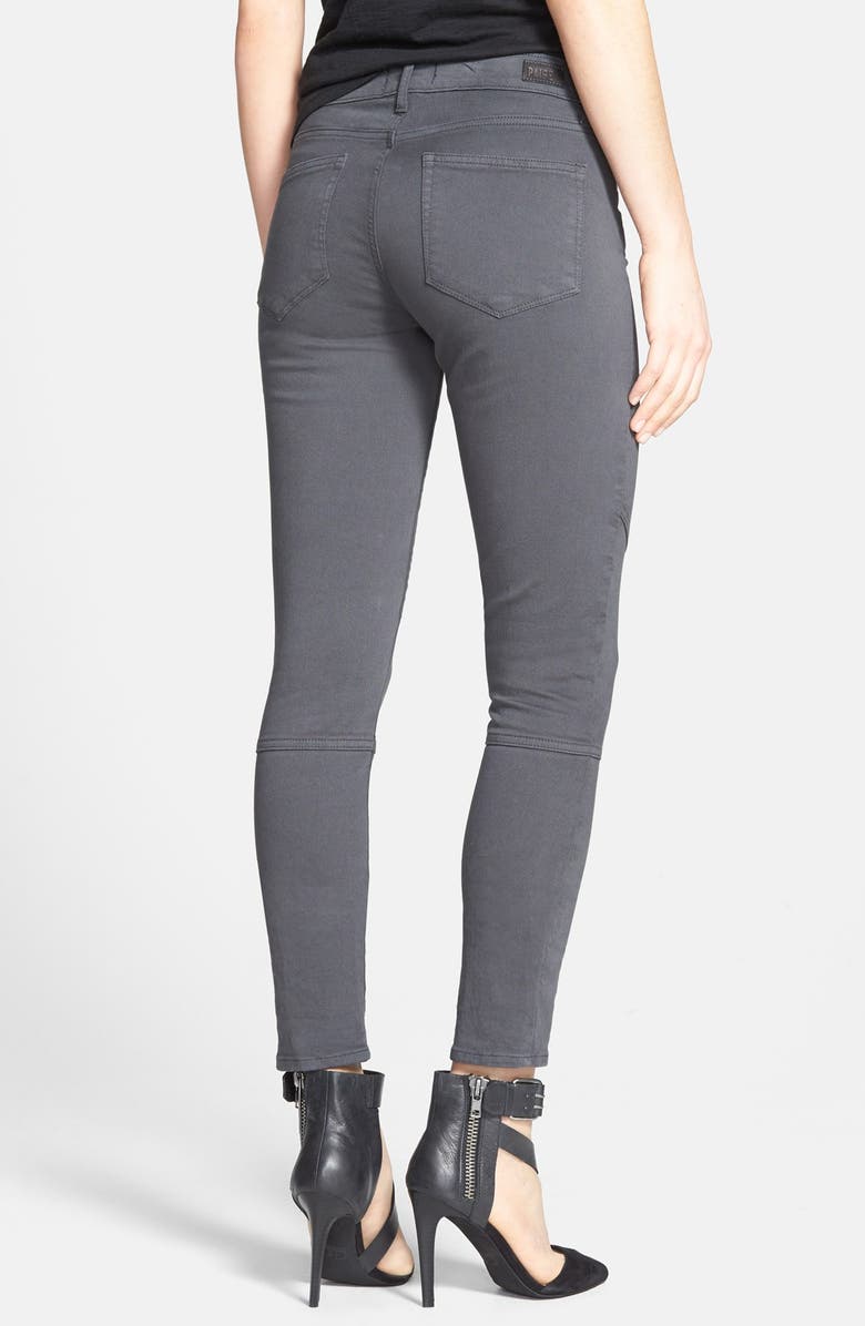 PAIGE Denim 'Liam' Moto Skinny Jeans, Alternate, color,