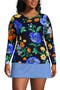  Navy/Exploded Poppy Floral