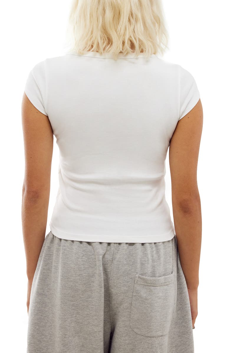 Iets Frans V-Neck Crop T-Shirt, Alternate, color,