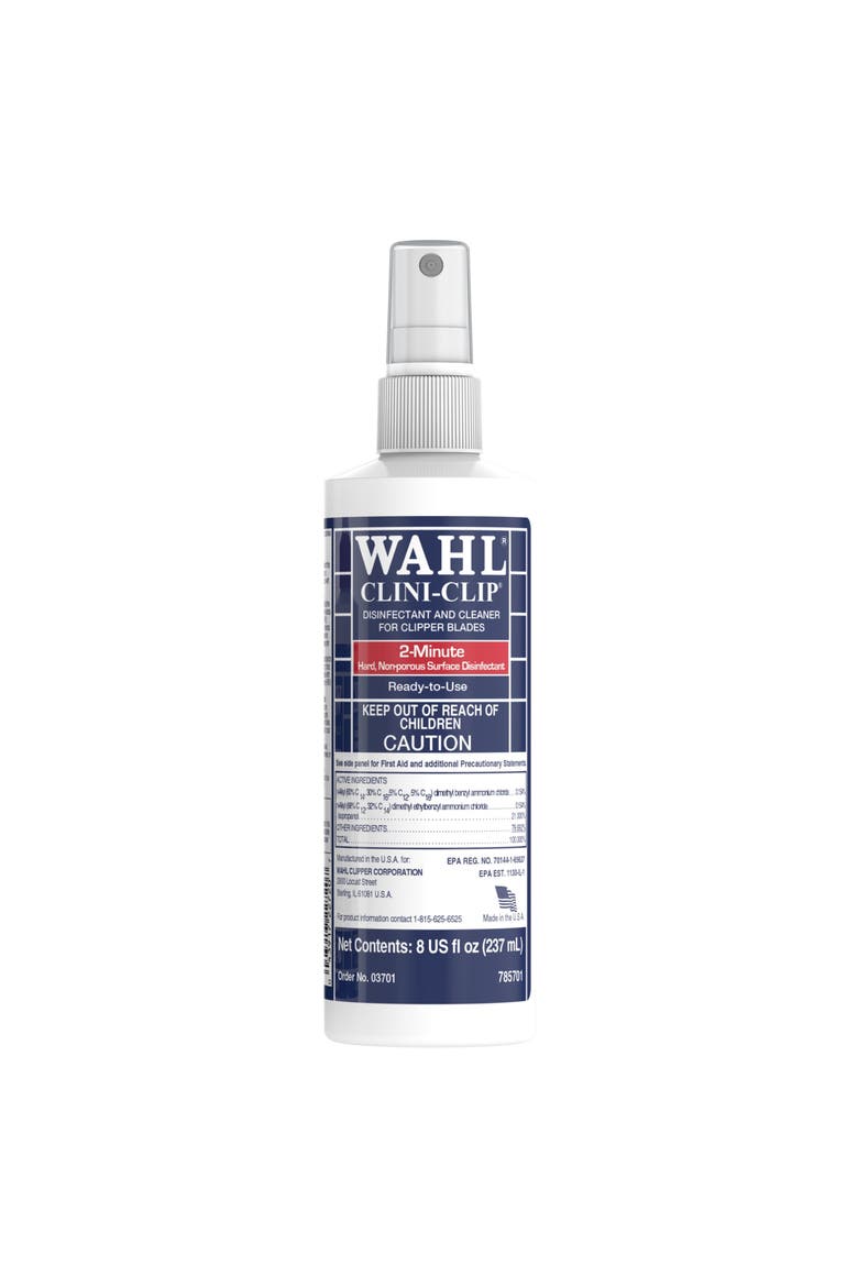 Clini-clip blade disinfectant and cleaner spray, Main, color, None