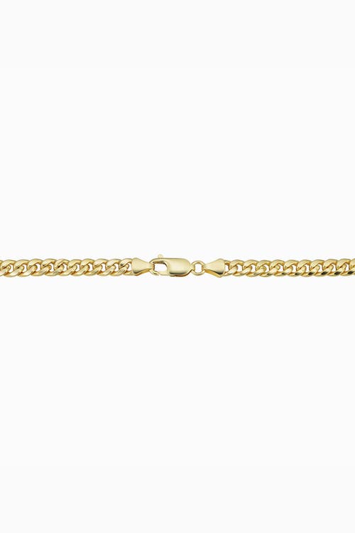 Shop Oradina Estate Cuban Bold Chain In 14k Yellow Gold