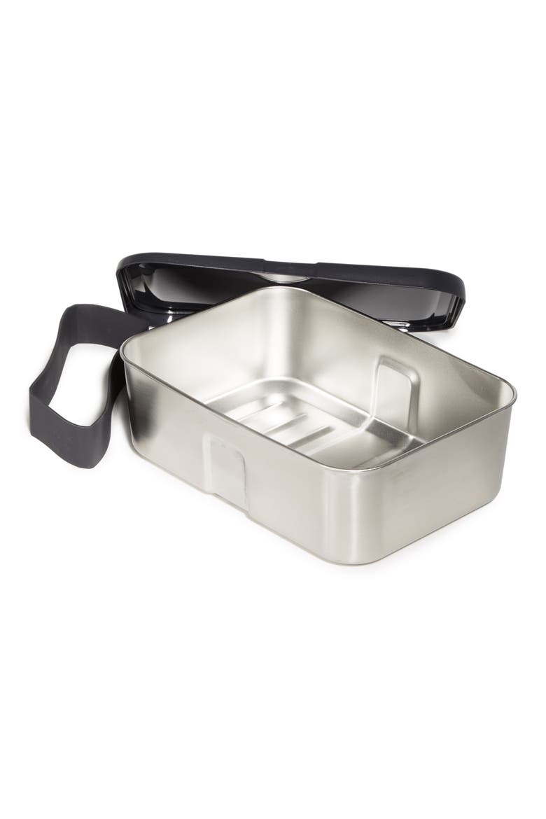 Essentials 6-Piece Lunch Box Set, Alternate, color, SILVER