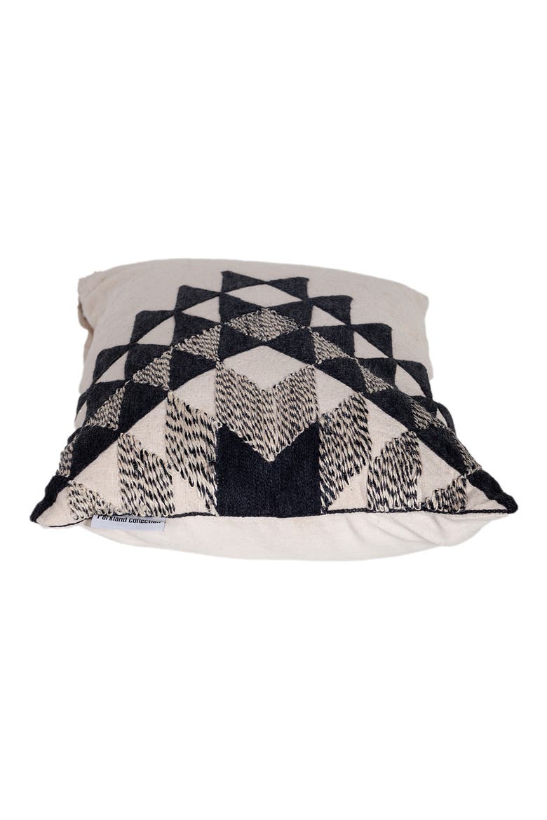 Geometric Accent Pillow, Alternate, color, BEIGE