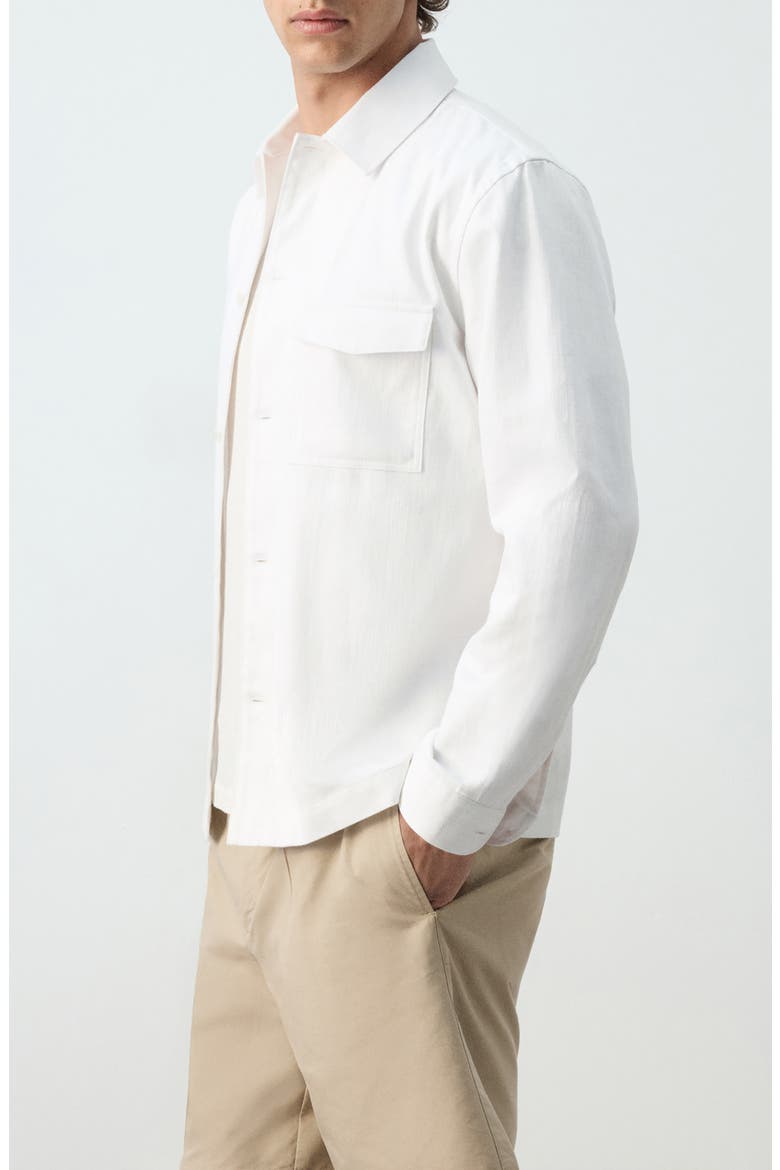 Regular Fit Button-Up Shirt, Alternate, color, WHITE