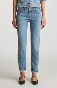 Mavi Jeans Emma Mid Rise Slim Boyfriend Jeans